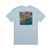 Image on the Ranger Unisex SS Tee Ice Blue with Ranger Boats graphic design on the back