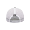 White Camo Hat Back product image on white background