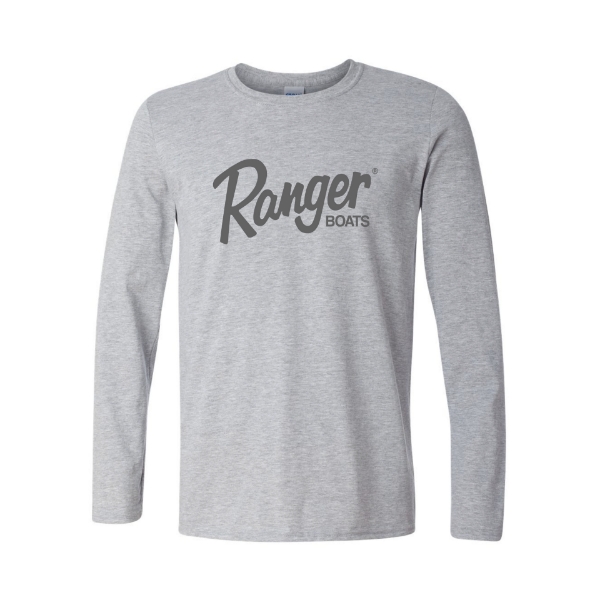 Ranger Classic Men's LS Grey Tee