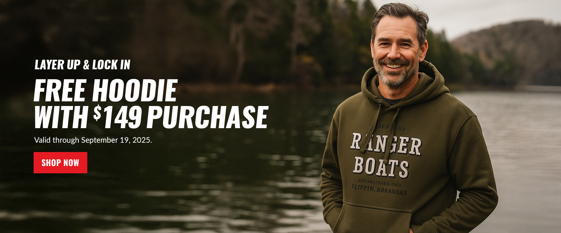 Free Hoodie with $149 purchase through 9.19.25