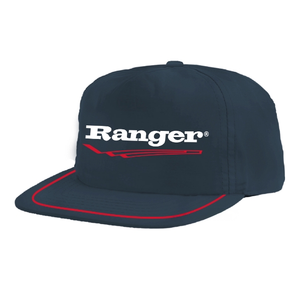Navy Retro Rope Cap with Ranger Boats logo in white text