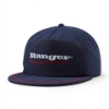 Front view of Navy Retro Rope Cap