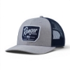 Heather gray and navy Ranger Boats cap with front patch logo