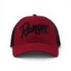 Photo of Ranger Maroon Blackout Cap from direct front