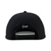 Black Mesh Hat photographed from the back displaying double-row snapback closure and Ranger logo