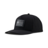 Black Mesh Hat shown from angled front-left side